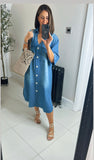 Marnie Denim shirt dress