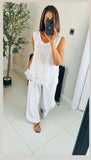 New Gracie Embroidered vest top