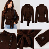 New Brielle funnel knit jacket style cardigan