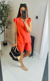 Kelsey cheesecloth shorts & top set