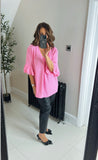 Betty ruffle sleeve top