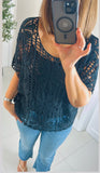 Maggie crochet top & vest