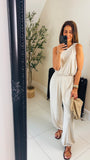 New Karis bubble hem vest & trousers coord set