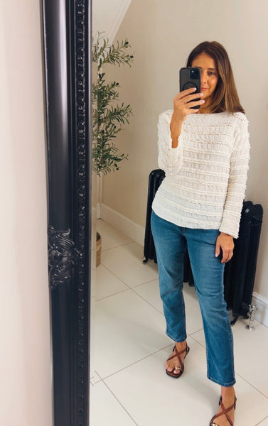 New Freddy ruffle top