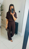 Tilly shirt and trouser co-ord