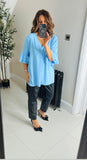 Betty ruffle sleeve top