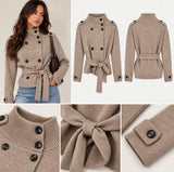 New Brielle funnel knit jacket style cardigan