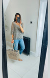 Charli crochet top with vest