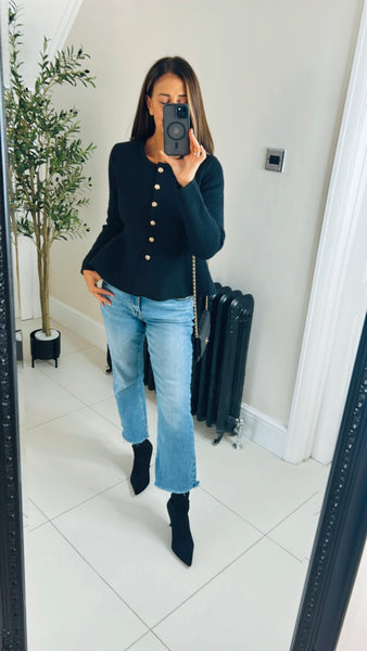 New Pippa Peplum cardigan