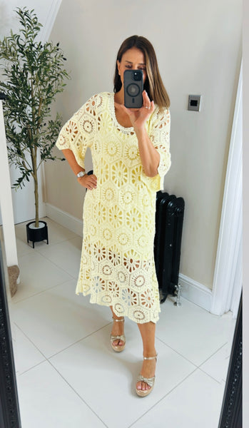 New Willow crochet dress