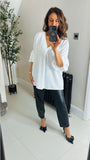 Betty ruffle sleeve top