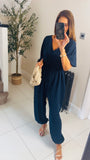 New Drew slouchy puff sleeve jumpsuit