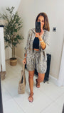 Monroe bandana print shorts & shirt coord