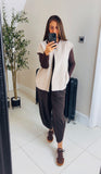 New Lizzie wool effect Gilet
