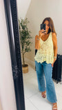 New Ciara crochet swing vest