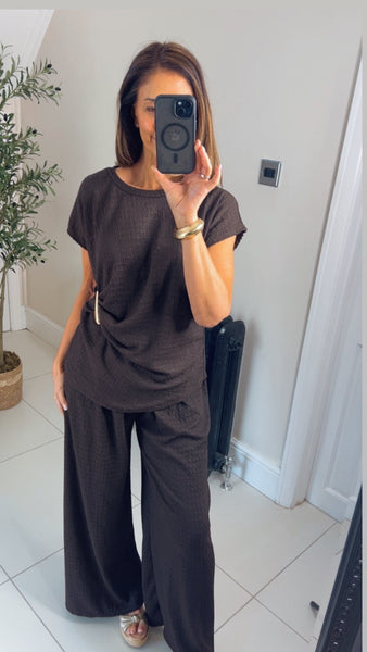 New Sadie ruched side coord set