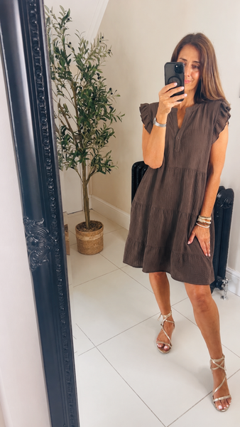 New Cody cotton swing dress