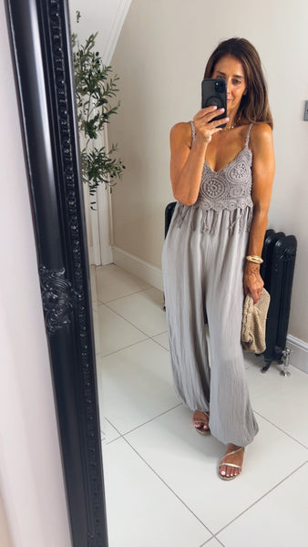 New Taylor crochet jumpsuit