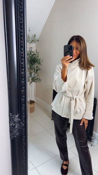 New Kadi Faux suede jacket