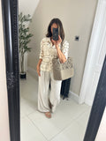 Erin soft touch Linen trousers